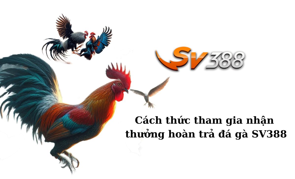 Cách thức tham gia nhận thưởng hoàn trả đá gà SV388